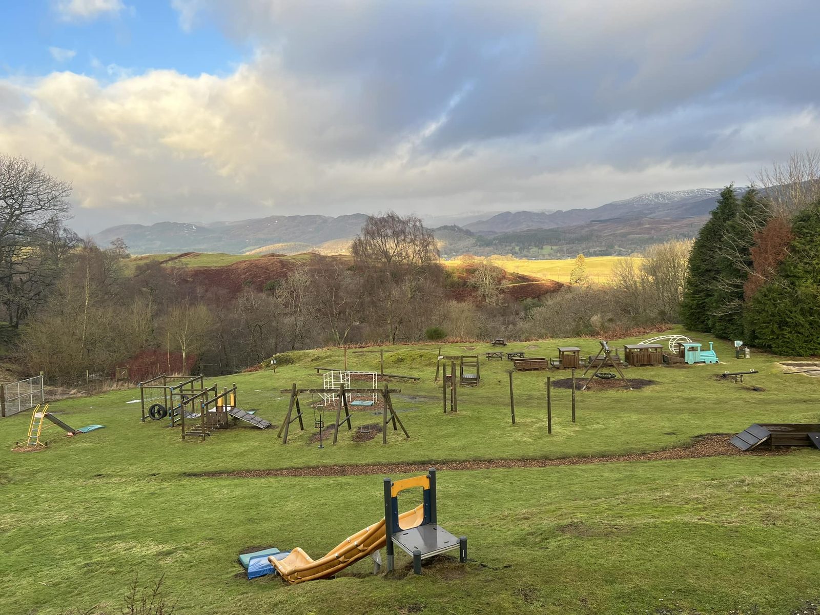 Auchingarrich Wildlife Park in Comrie