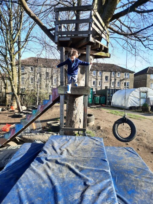 Baltic Street Adventure Playground in Glasgow