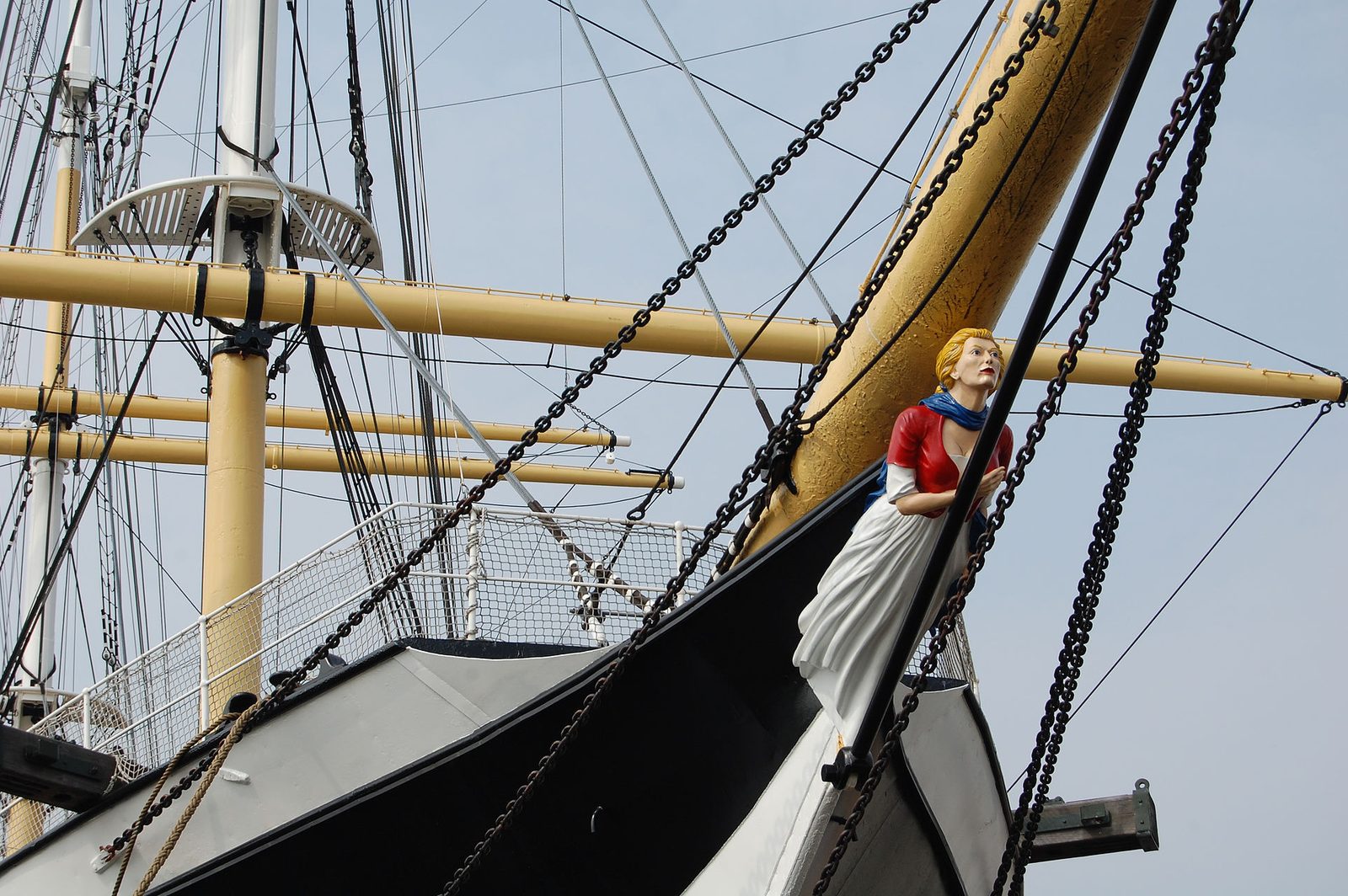 The Tall Ship Glenlee in Glasgow